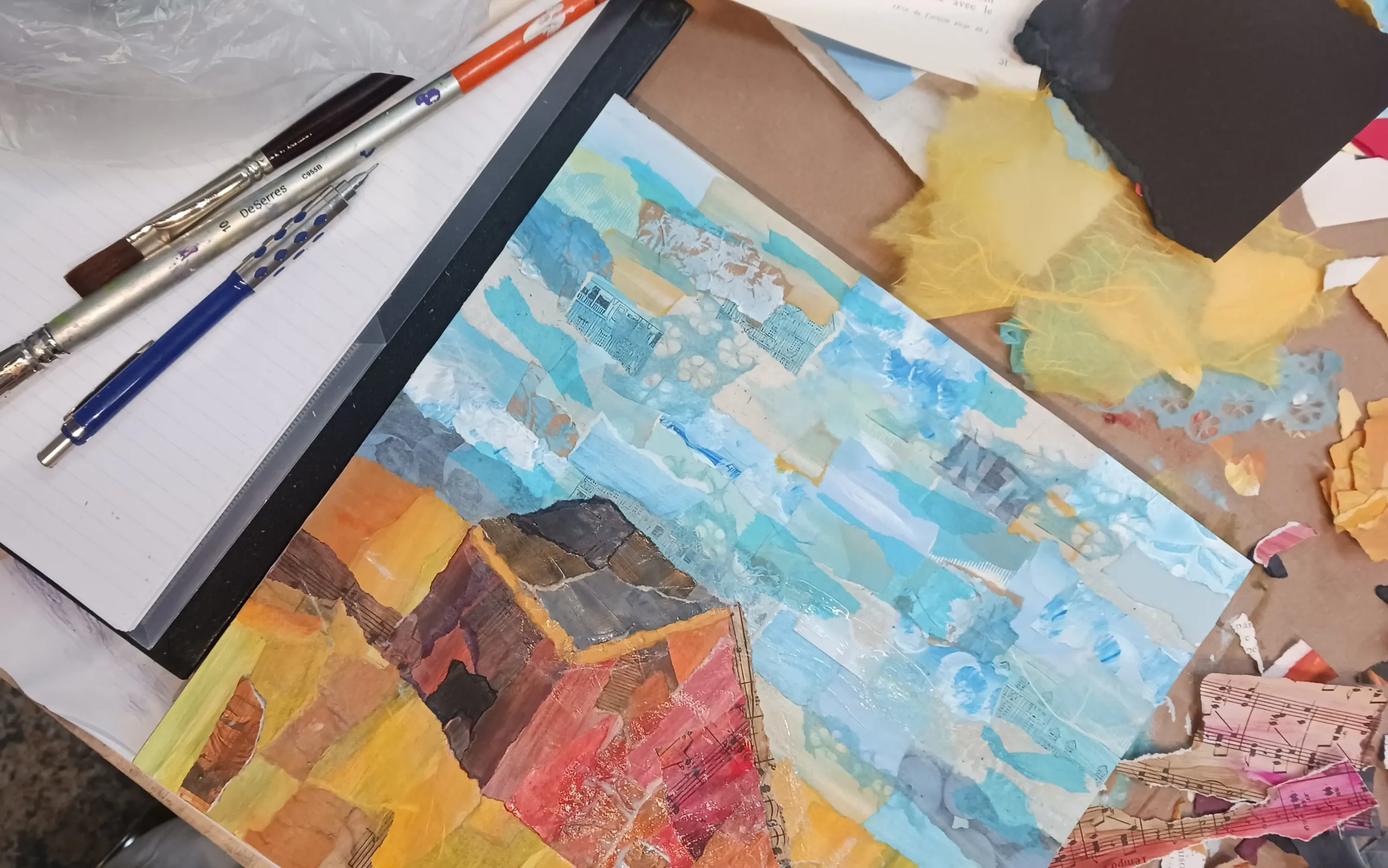 Mixed Media Collage Workshop with Jeffrey Macklin